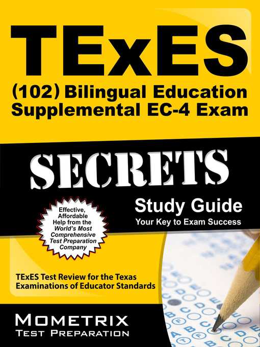 Cover image for TExES (102) Bilingual Education Supplemental EC-4 Exam Secrets Study Guide